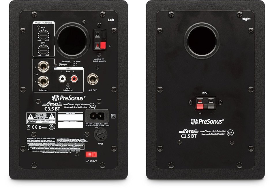 Presonus Ceres C3.5BT 2-Way Powered Speakers with Bluetooth N3