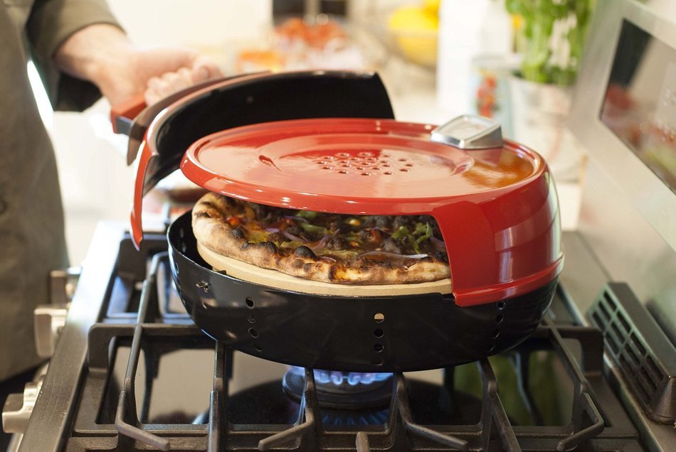 Pizzacraft PC0601 Pizzeria Pronto Stovetop Pizza Oven N3