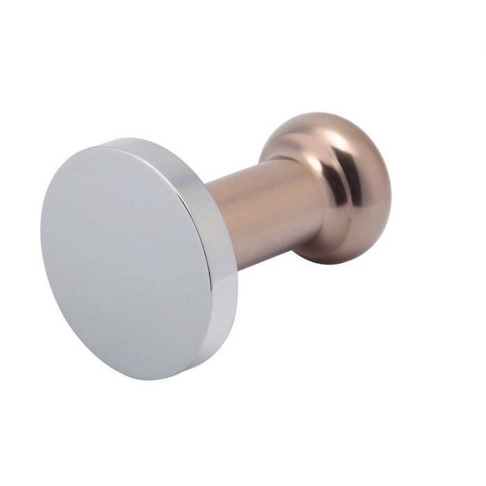Aiskaer Stainless Steel Coffee Tamper 57.5mm(2.26 inches) Base Coffee Bean Press(gold) N2