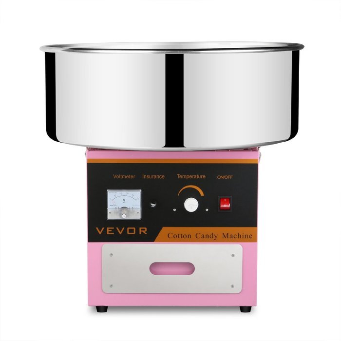 FoodKing Cotton Candy Machine Candy Floss Maker Electric Floss Maker Commercial Use 1030W for Wedding Party (Cotton... N9