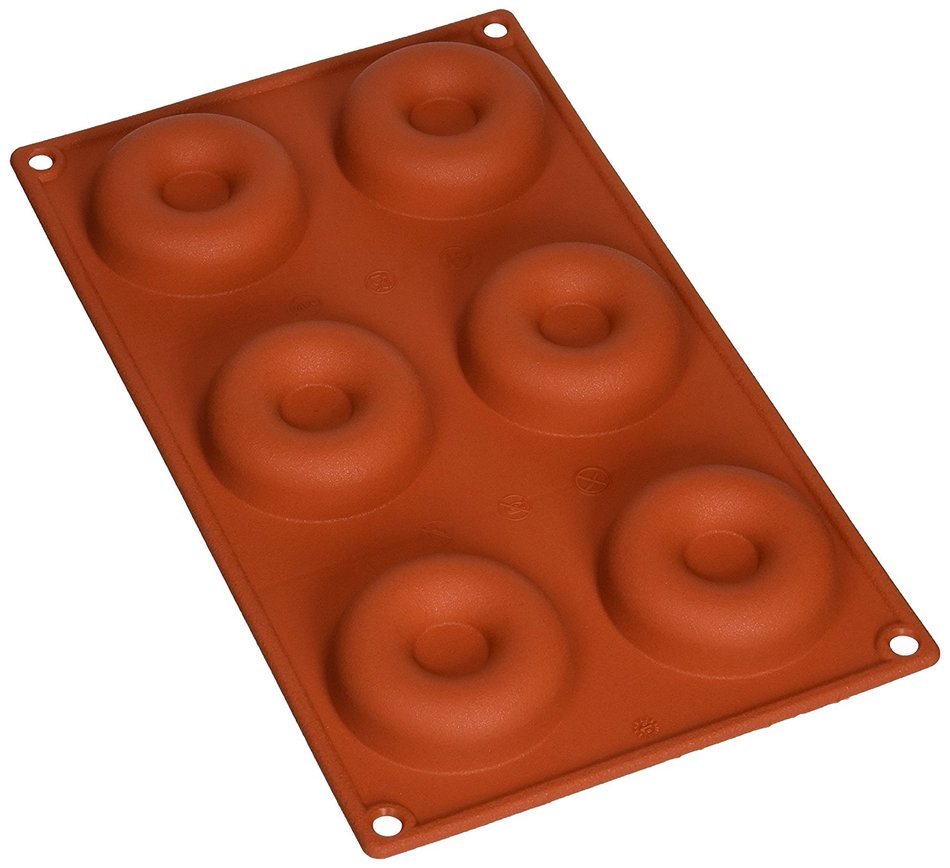 Matfer Bourgeat Gastro Flex Savarin Mold, Red N2