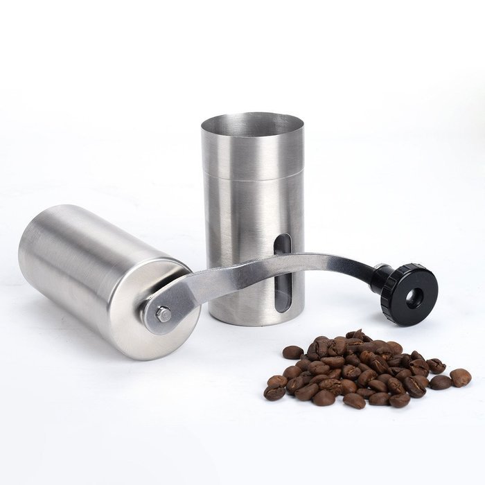 BeneU&reg; Portable Mini Coffee Mill - Stainless Steel Coffee Bean Grinder to have freshly ground coffee anywhere...
