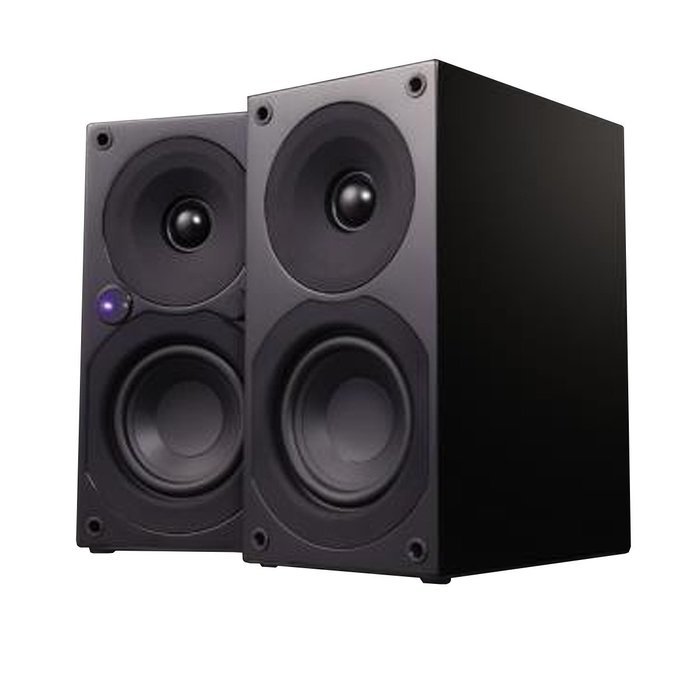 System Audio SA Saxo 5 Active Bookshelf Bluetooth Speakers, 5.11&rdquo; woofer, Multi- Inputs, Digital/Analog, 3.5mm... N6