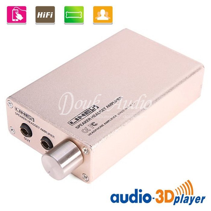 Nobsound Mini Portable Audio HiFi Headset amp Digital Headphone Amplifier for Mobile/PC N5