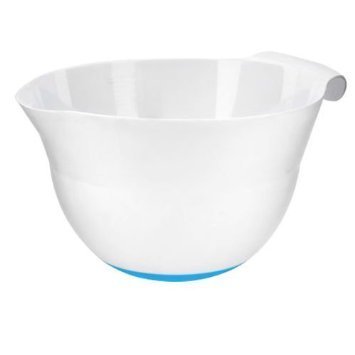 bs 2 X 3Lt Baking Cooking Kitchen Mixing Bowl With Non-Slip Base & Handle (Pink) N2