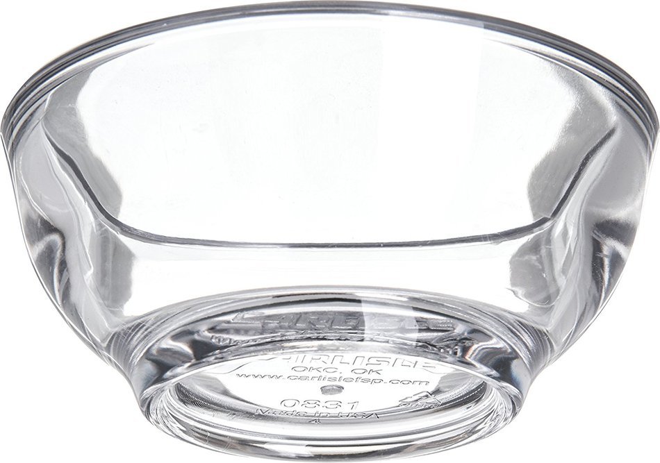 Carlisle 083107 SAN Souffle Cup, 2.5 oz Capacity, Clear (Case of 144) N4