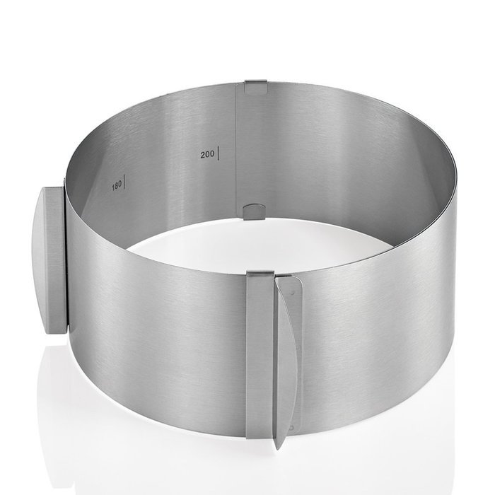 KALREDE Stainless Steel Adjustable Circle Round Mousse Cake Ring Molds Baking Tools N6