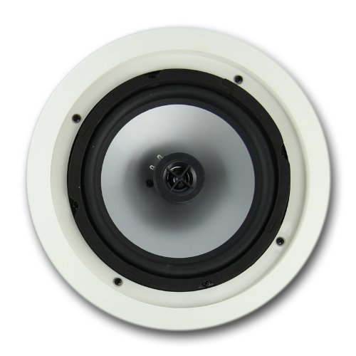 2) NEW VM AUDIO VMIS8 8" 350 Watt 2 Way In Ceiling/Wall Surround Home Speakers N3