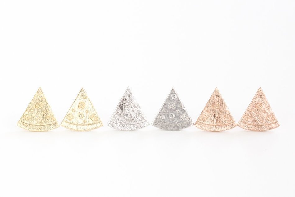 Pizza pie Earrings N3
