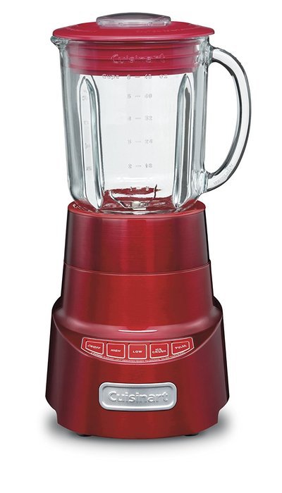 Cuisinart SPB-600MR SmartPower Deluxe Die Cast Blender, Metallic Red N4