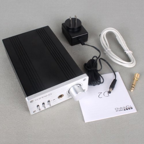 Super Power Topping TP-D2 Portable Head AMP & USB DAC & Sound Card with Adapter N4