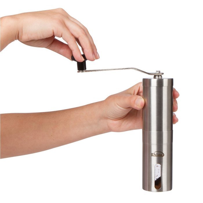 JD's Java Stainless Steel Manual Coffee Grinder N4