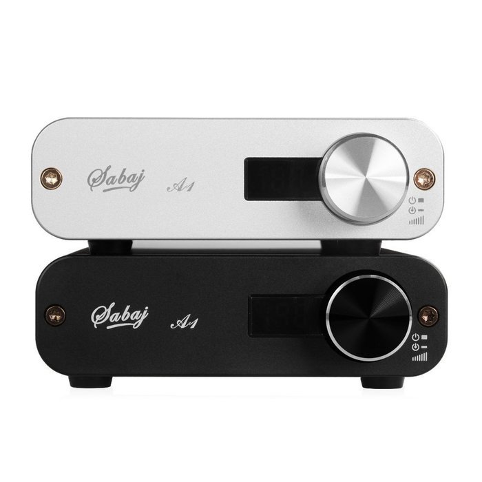 Sabaj Audio A1 Class D hifi Digital Amplifier 60W RMS(Black) N2