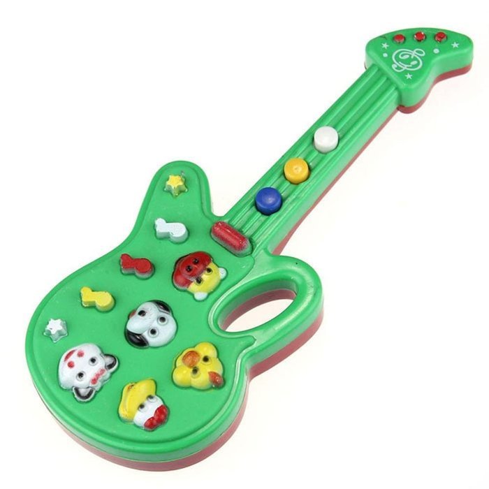 Electronic Guitar Toy，BeautyVan Nursery Rhyme Music Children Baby Kids Gift Electronic Guitar Toy N3