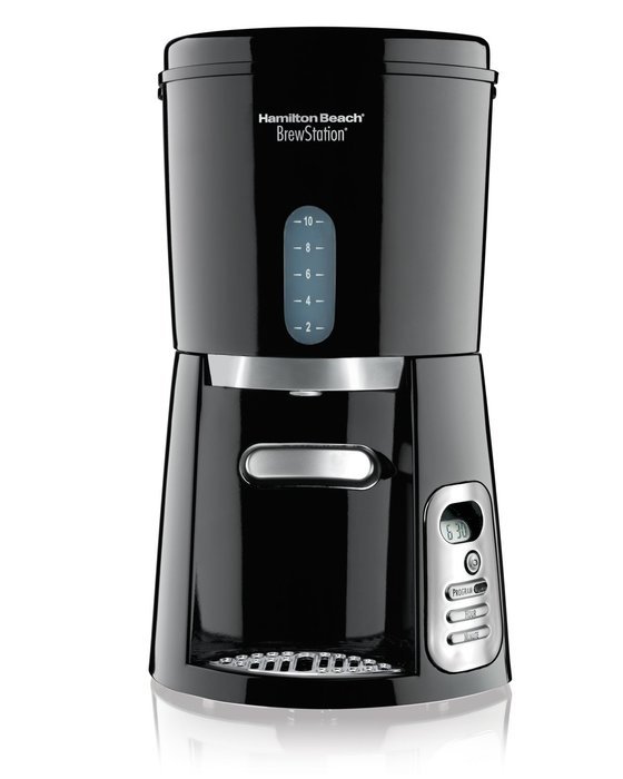 Hamilton Beach 12-Cup Coffee Maker, Programmable Brewstation Summit Dispensing Coffee Machine (48464) N5