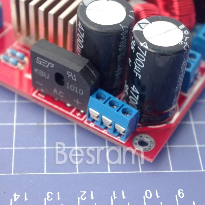 TDA8920 BTH BTL 2.0 Class D Power amplifier board 200W+200W Dual AC 12V ...