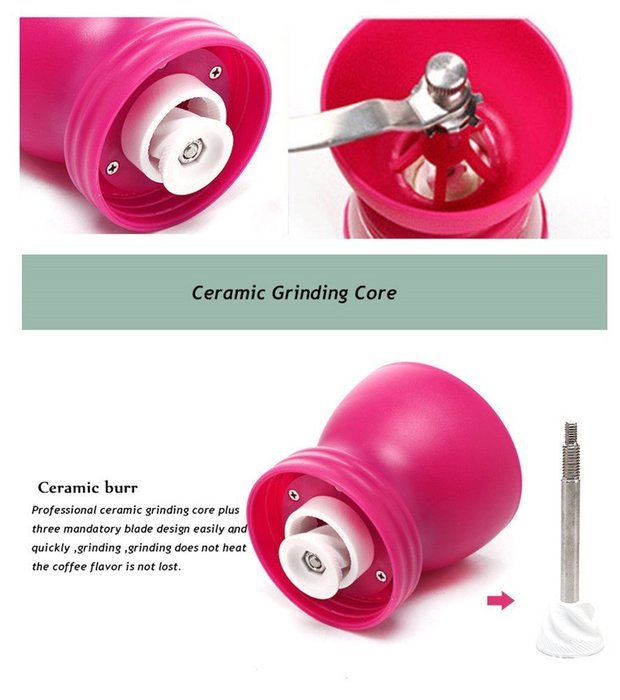 Manual Coffee Grinder, HOWADE Coffee Maker With Ceramic Burr Grinder For Espresso - Roasted Coffee Bean Grinder... N9