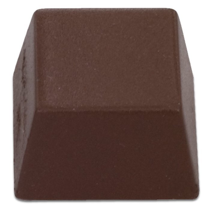 JB Prince Plain Squares Chocolate Mold - 40 Forms