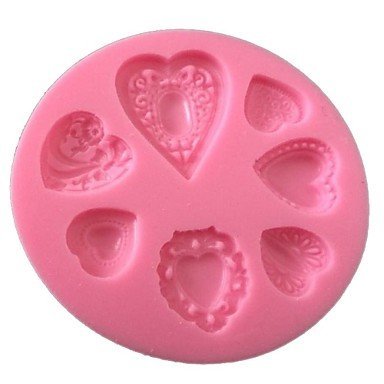 Y&XL&H Heart Love Cake Mold Silicone Baking Tools