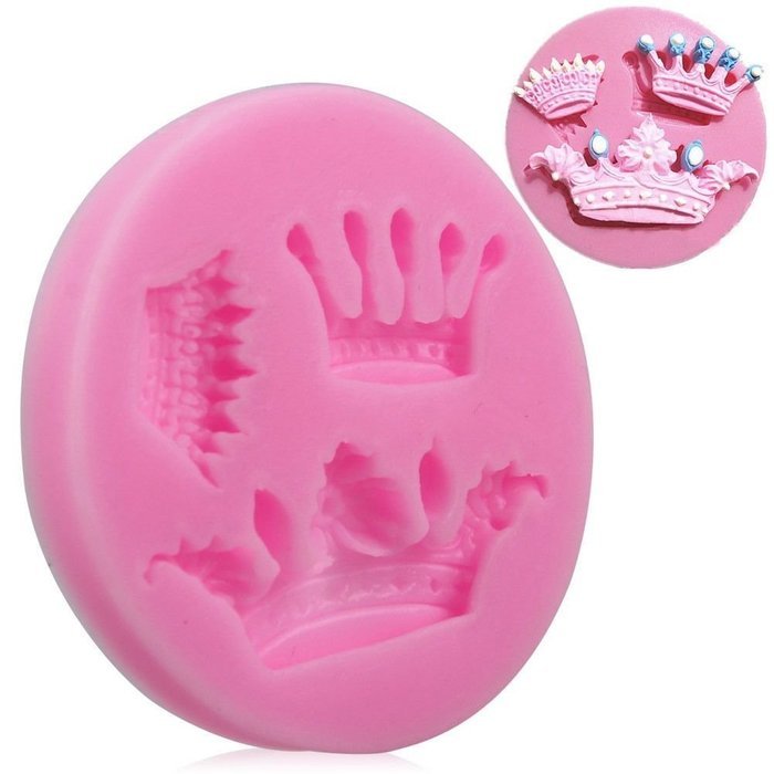 TXIN Fashion Useful Crown Silicone Fondant Mold Cake Decorating Chocolate Baking Mould N4