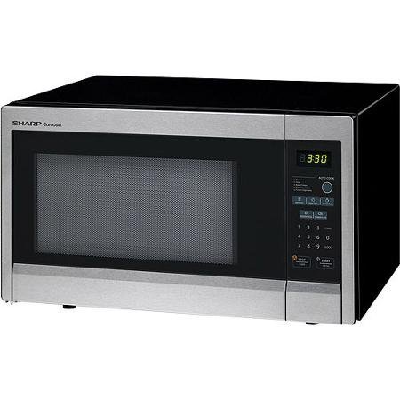 Sharp Carousel 1.1 cu ft 1000-Watt Countertop Microwave Oven N2