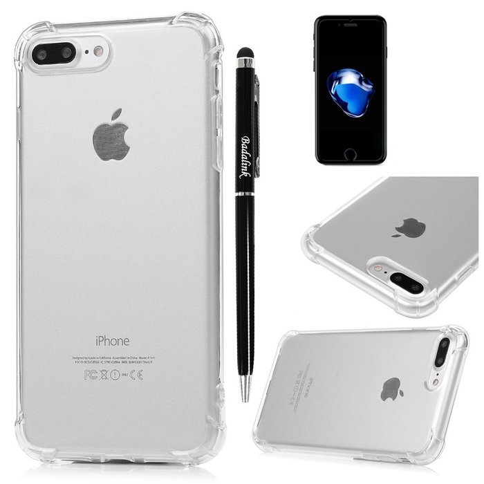 iPhone 7 Plus Case (5.5 inch) - Clear Transparent Air Cushion Full Edge Drop Protection Shock-absorption Slim... N11