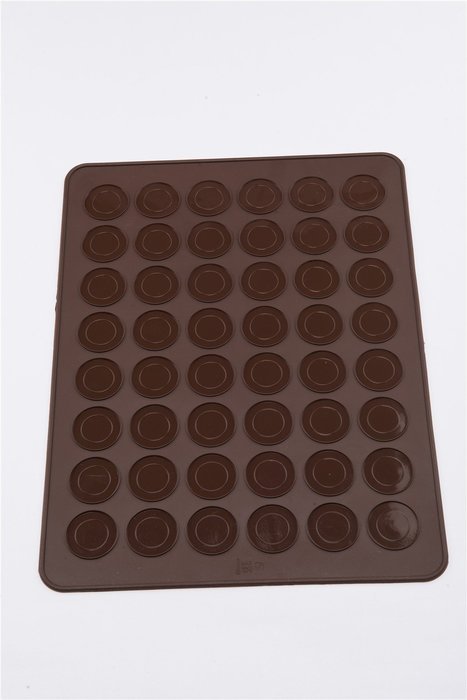 48 Hole Silicone Macaron Baking Mat for Microwave Oven FDA Standard N3