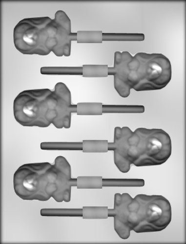CK Products 2-1/4-Inch Begging Hound Dog Sucker Chocolate Mold