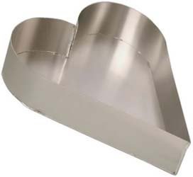 Bake Pan, Heart, 17" x 2"