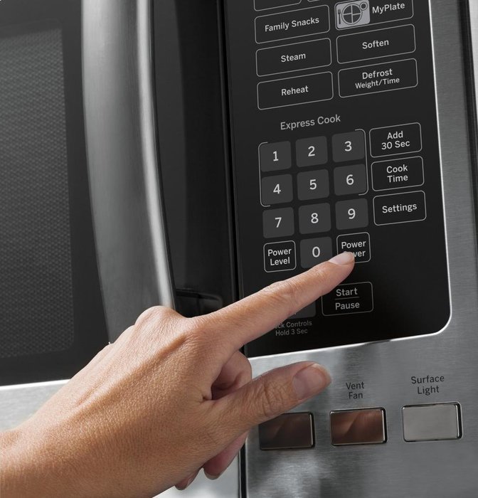 GE JNM7196SFSS 1.9 Cu. Ft. Stainless Steel Over-the-Range Microwave N9