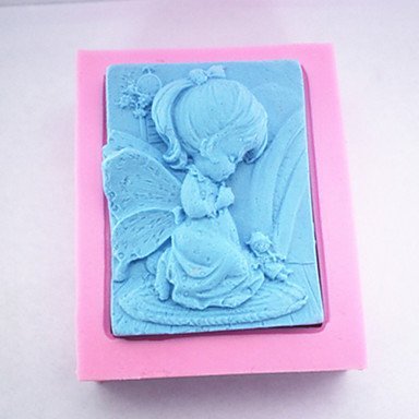 Y&XL&H Baking Molds 3D The Little Girl Soap Mold N2