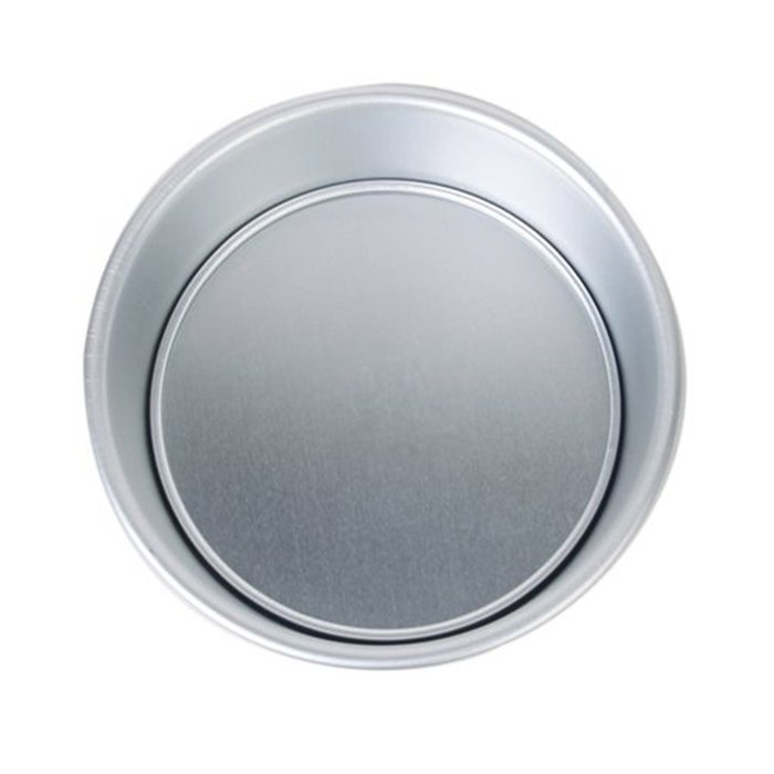 Laxury Anodized Aluminum Round Cheesecake Pan Chiffon Cake Mold Baking Mould with Removable Bottom-12inch N6