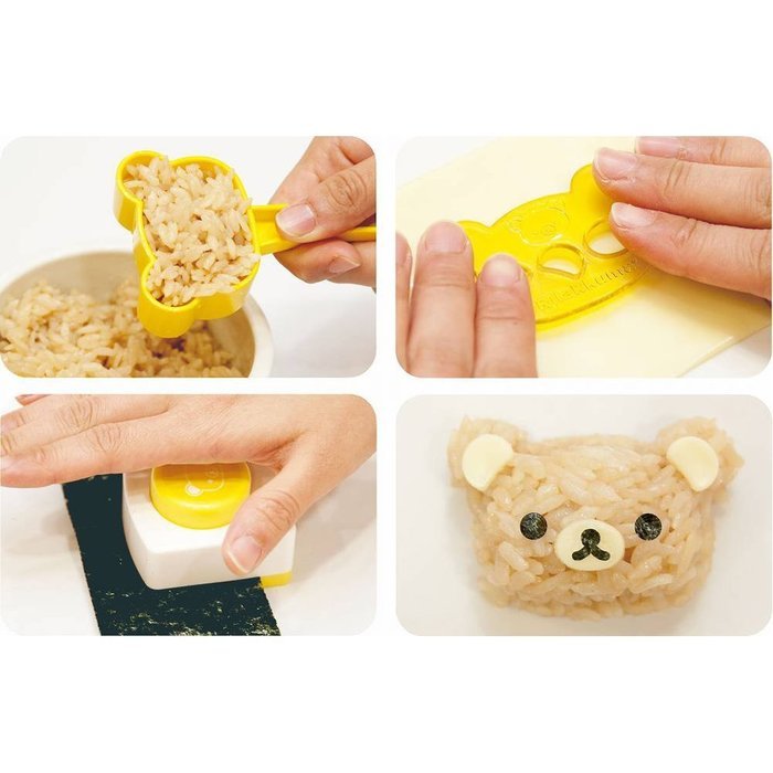 San-x Rilakkuma Rice Ball Mold N3