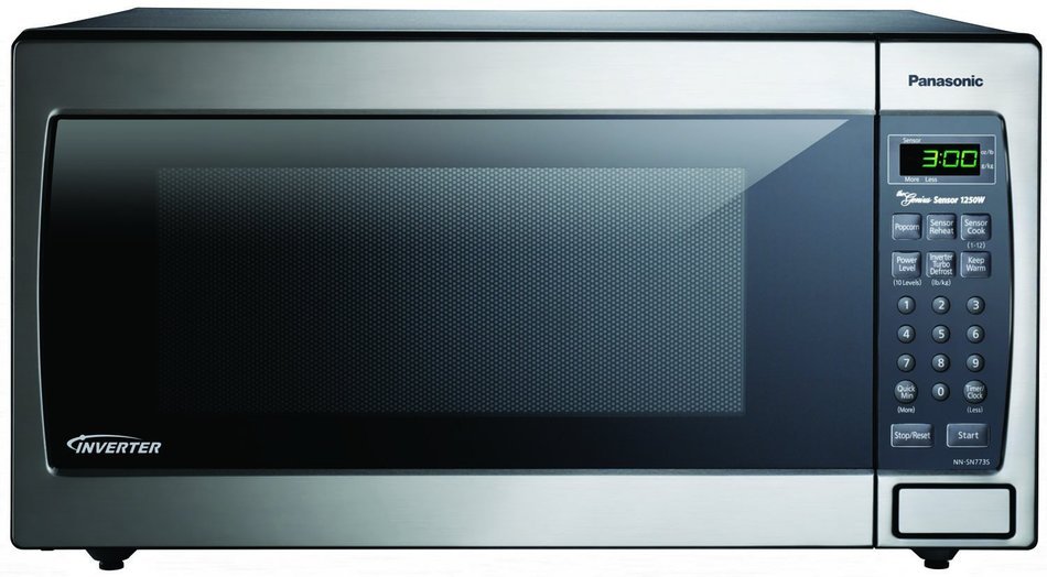 Panasonic NN-SN773SAZ Stainless 1.6 Cu. Ft. Countertop Built-In Microwave with Inverter Technology, Stainless... N2