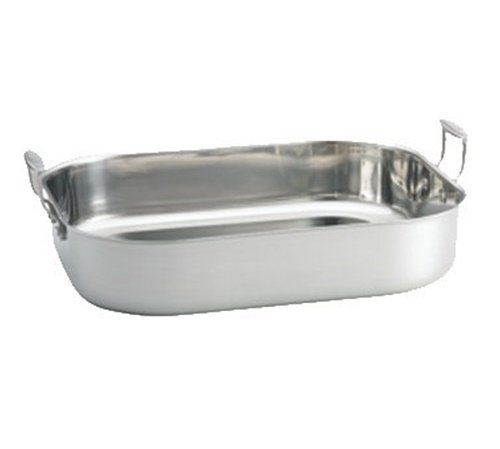 Tablecraft CW2034 Induction Roaster 16-5/8" x 13-5/8" x 3-1/2" 11.3 qt