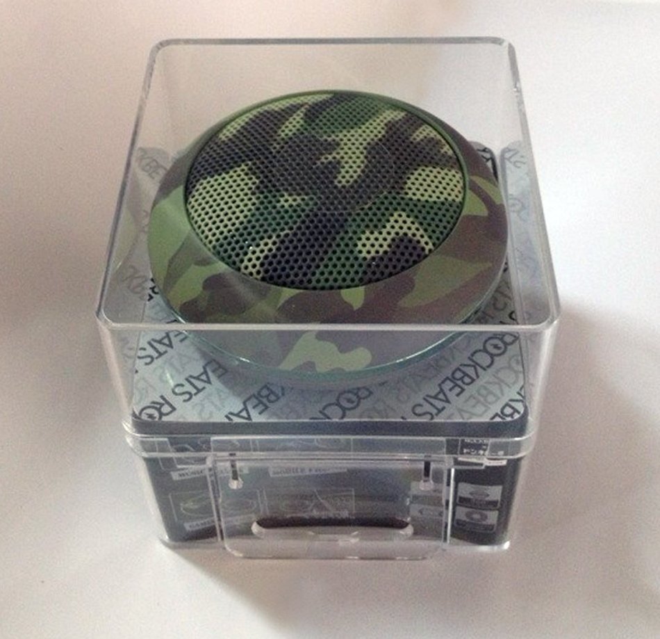 Fashion Camouflage Portable Mini Speaker for Cell Phone and Mp3 Player with Lithium Battery N6