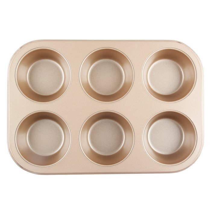 Yilove Non Stick 12 Cup Muffin Cupcake Pan (Black) N16