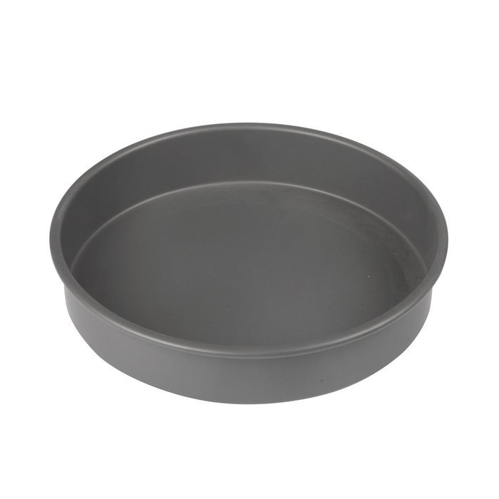 FortheChef's Deluxe Anodized Aluminum Round Cake Pan, 10"
