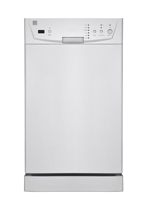 ECOAP WP 818-9239 Equator-Midea 18" Portable Dishwasher with 8 Place Settings, White