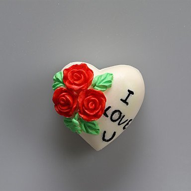 Y&XL&H Valentine's Day Gift Rose Love Chocolate Silicone Molds,Decoration Tools Bakeware N5