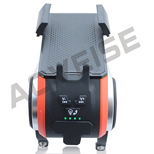 5 in 1 Water Resistant Bluetooth Speaker -Flashlight -Power Bank -Phone Mount -Ringbell Make Your Cycling Easier N5