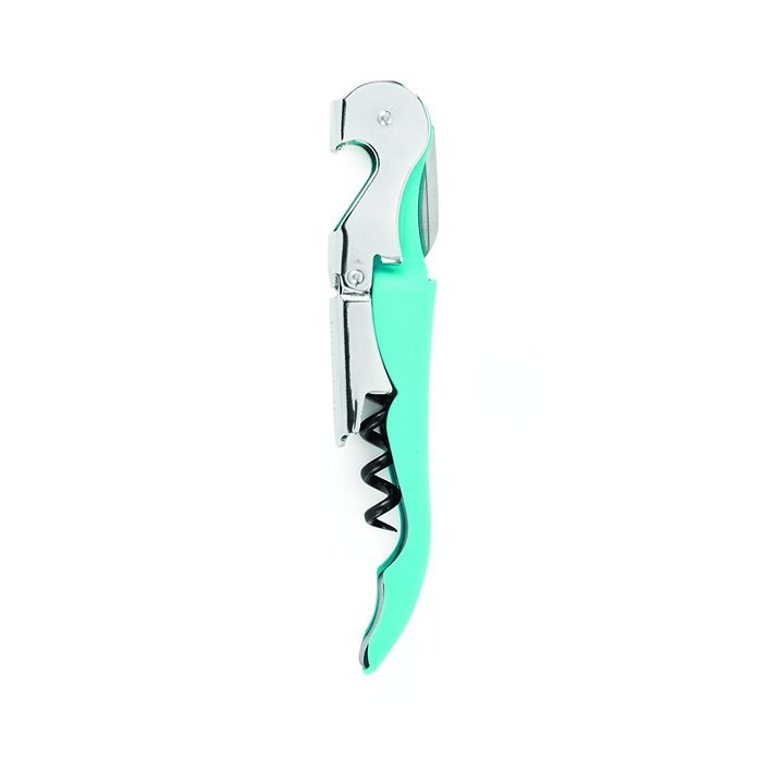 Truetap Black Double Hinged Waiter's Corkscrew by True N26