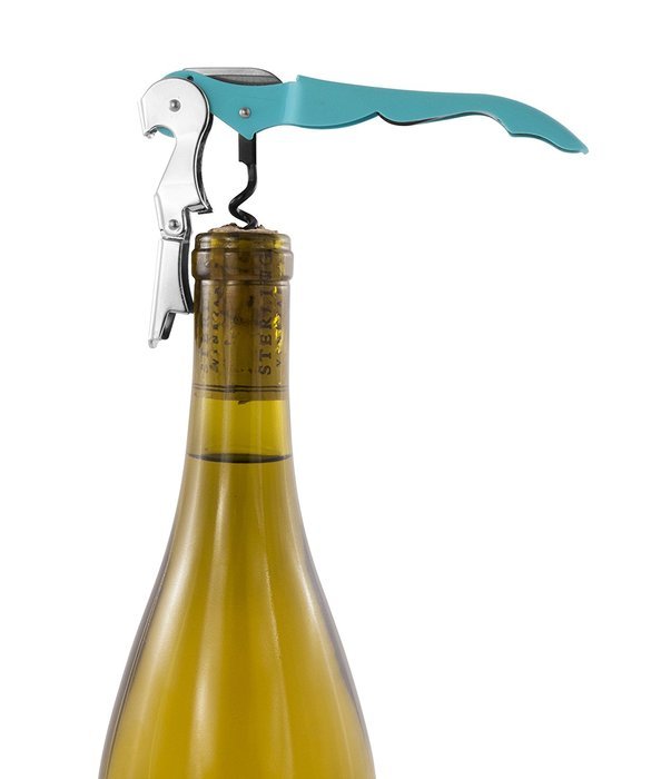 Truetap Black Double Hinged Waiter's Corkscrew by True N28