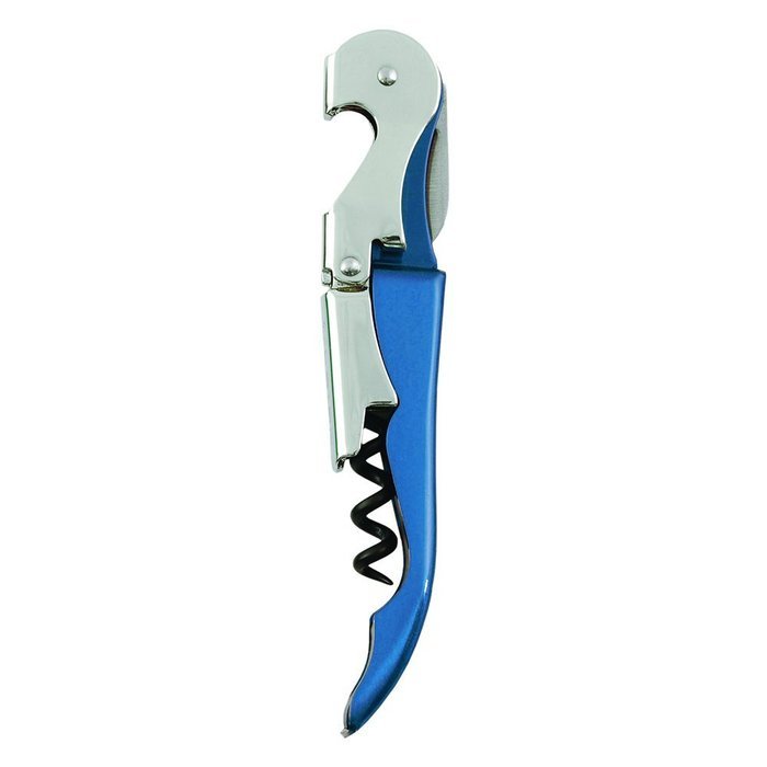 Truetap Black Double Hinged Waiter's Corkscrew by True N29