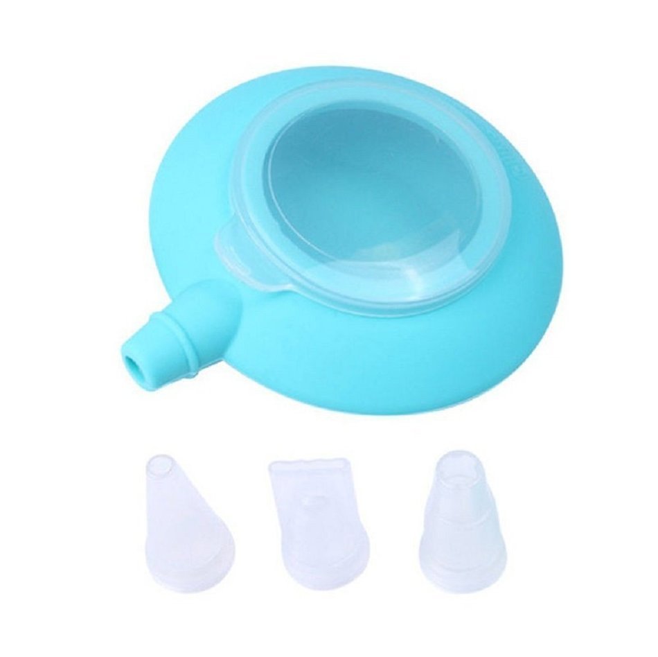 Singwing Blue Mini Silicone Macaron Baking Pan with 3 Nozzles Kit Set for Cream Cake Decorator Muffin Dessert N3