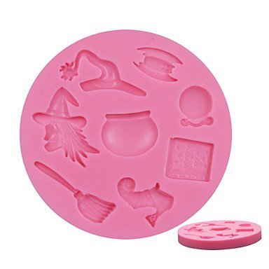 Y&XL&H Halloween Silicone Mold ,Soap Mold Candy,Chocolate,Cake Mould Sugar Craft Fondant Baking Forms