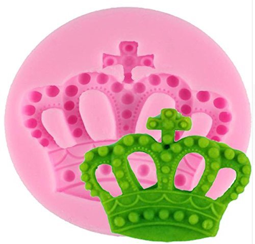 Mini Crown with Cross Silicone Mold for Fondant, Gum Paste & Chocolate