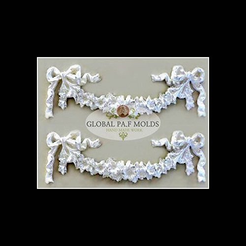 Handmade Silicone Mold /1 Piece Cake Decoration Mould/ Vintage Trims Mold 53523523-33445