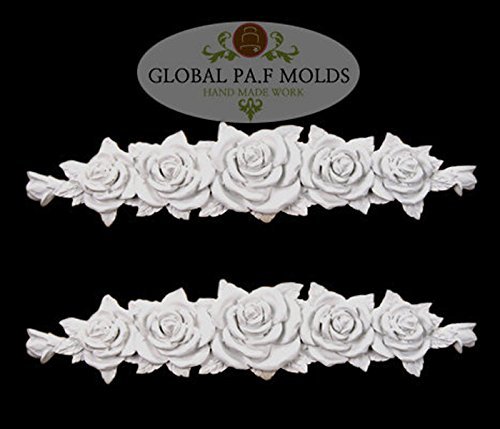 Handmade Silicone Mold /1 Piece Cake Decoration Mould/Vintage Trims MOLD 086-34346433 N2
