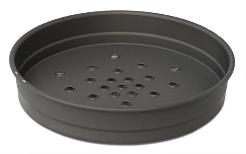 LloydPans Kitchenware USA Made Hard-Anodized 12 Inch Perforated Deep Dish Pizza Pan N2